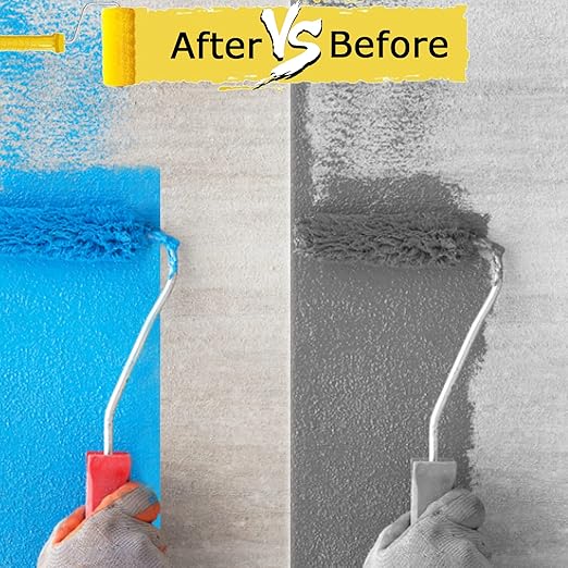 6 Rolls Masking Tape, Blue Painters Tape, Artist Painter's Painting Paper Tape for Multi-Purpose Wall Paint, DIY Crafts & Arts, Scrapbook, Decoration, Labeling, Edge Finishing (1.88Inch x 60.1Yard)