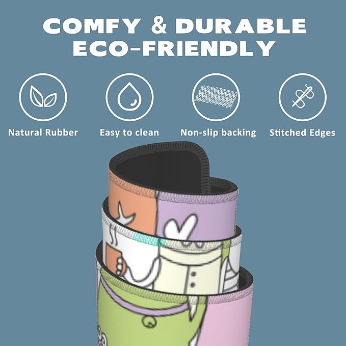 Large Mouse Pad Ocean Beach at Sunrise Extended Gaming Mouse Pad Desk Mat Stitched Edges Mousepad Non-Slip Rubber Base Keyboard Pad for Laptop Computer PC 35.4 x 15.7 inches