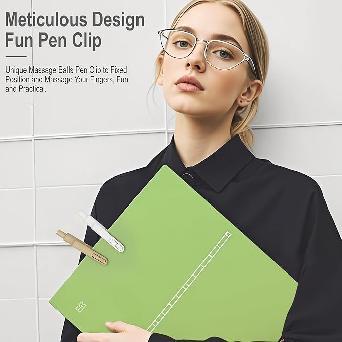 8Pcs Gel Pens with Black Ink, Fine Point Smooth Writing Pens, Quick-dry Gel Retractable Pens for Journaling Note Taking, Cute Office School Supplies for Adults Kids (0.7mm, Regular)