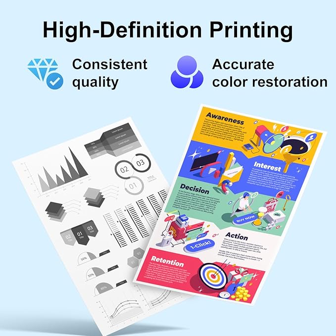 TEINO 245XL Ink Cartridge Replacement for Canon Ink 245 and 246 245XL 246XL Combo Pack for PIXMA MX490 MX492 MG2522 TR4520 MG2520 MG2922 TS3322 TS3122 Printer PG 245 and CL 246 (Black Tri-Color)
