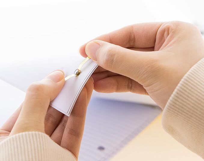 BAZIC Products Brass Plated Fasteners 1 Inch, Round Head Paper Fastener Brads for Office School Organization Scrapbooking Art and Crafts (100/Pack), 1-Pack