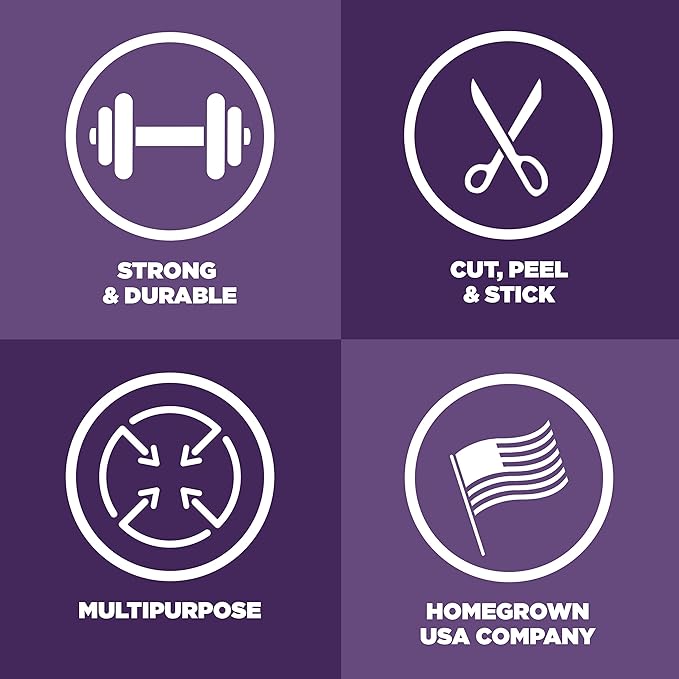 Tape King Heavy Duty Clear Packing Tape, 60 Yards/Roll, 12 Rolls - for Packing, Shipping and Moving