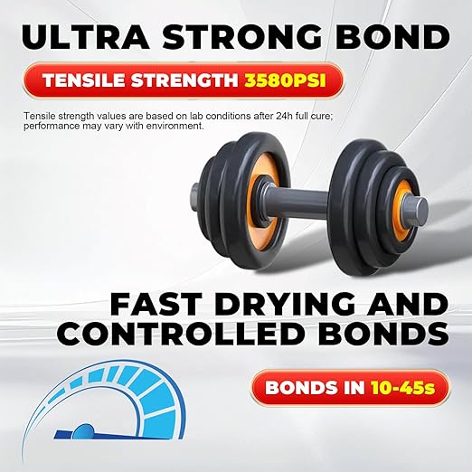 Super Glue Gel 3 Gram (Pack of 12), Clear Instant CA Glue Multipack for Plastic Ceramic Glass, Strong All Purpose Single Use Cyanoacrylate Adhesive for Metal Wood Shoe Aquarium Rubber Leather Craft