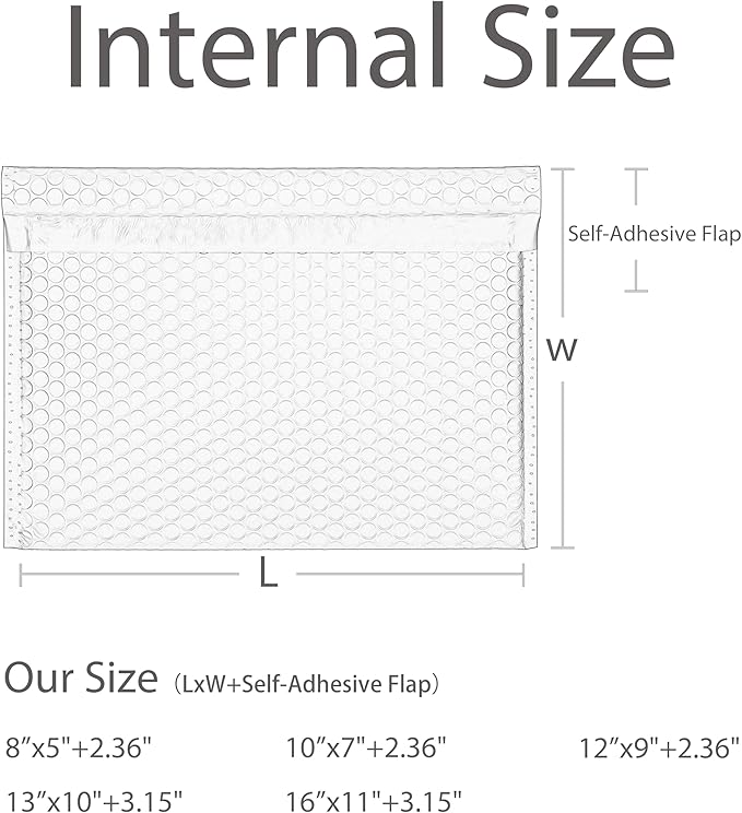 Purple Side-Loading Bubble Mailers 12 x 9 Inches,Self-Seal Padded Mailing Envelopes, Pack of 27