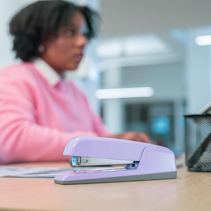 Swingline Stapler, 30 Sheet Capacity, 747 Business Stapler, Jam Free, Metal, Lavender (S7074737)