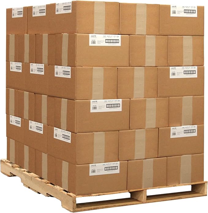 Elementree Brown Packing Paper Sheets for Moving & Shipping - 60-Carton Pallet (90,000 Sheets) - 14.5" x 11" - Sustainable Void Fill Packaging Made in the USA - Kraft Paper Thickness (00919PAL)