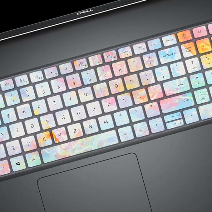 Keyboard Cover for Dell Latitude 3550 3540 5520 5521 5530 5531 5540 5550 & Precision 3590 3591 3580 3581 3560 3570 3561 3571 Laptop, Dell Latitude 15.6 inch Laptop US Keyboard Skin