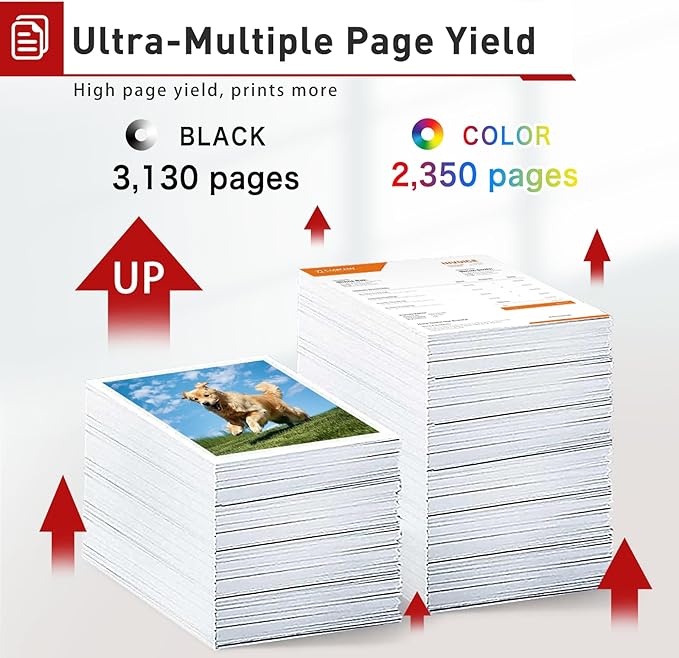 067H 067 Toner Cartridges Set Compatible for Canon 067H 067 Toner Cartridge Work with Canon ImageClass MF656Cdw MF654Cdw LBP632Cdw LBP633Cdw Printers|067H B/C/Y/M,4Pack 067H Toner