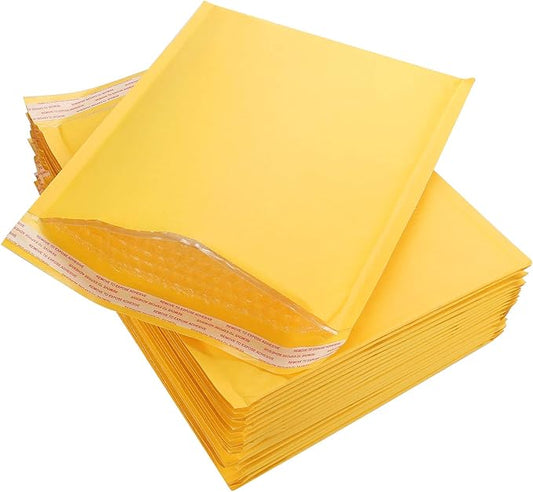 Acrux7 Bubble Mailers 10x13 Inch - 25 Pack Mailing Envelopes Bubble Padded - Self Seal Padded Envelopes for Shipping and Packaging, Safely Ship Books