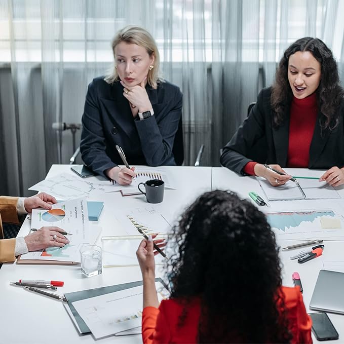 Tenare 12 Pieces 2 in 1 Stylus Metal Ballpoint Pen with Stylus Tip, 1.0 mm Black Ink Ballpoint Pen for Touch Screens(Gray and Silver)