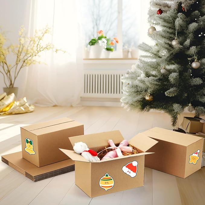 Eupako 10x6x6-Small-Shipping-Boxes-30-Pack-Brown-Corrugated-Box-Mailers, Cardboard Boxes for Packaging Small Business, Mailing