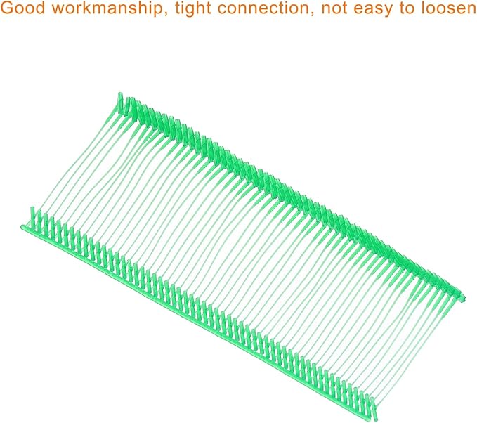 MECCANIXITY Standard Tagging Fasteners,Plastic Regular,Standard Label Gun Price Tagging Barbs for Garment Price Tag Label Tagging Barbs 35mm/1.38 Inch,Pack of 1000 Light Green