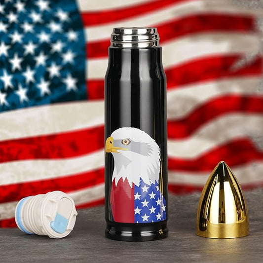 Gifts for Men Him, Cool Gifts 17 oz Bullet Tumbler, White Elephant Gift for Adults Funny, 17 oz Tumbler Presents, Stocking Stuffers for Adults Mens Christmas Xmas Gift