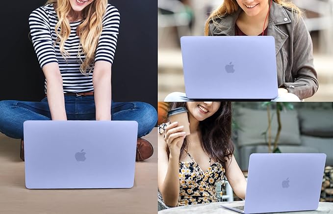 CISSOOK Compatible with MacBook Pro 13 Inch Case 2023 M2 Chip, Hard Shell Case & Keyboard Cover for MacBook Pro 13 inch with Touch Bar 2020-2023 Release M2&M1 A2238 A2289 A2251 Model, Sierra Blue