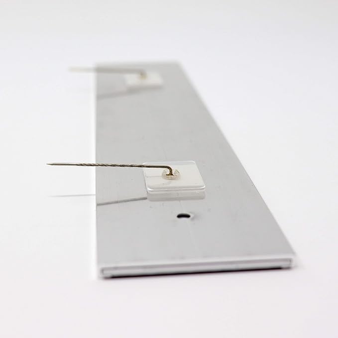 Partition Clips, Decor Clips Pack of 10 Durable Fabric Pins for Furniture and Office Signs - Made in USA