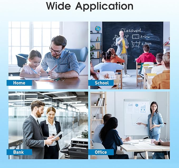 Remanufactured 61XL Ink Cartridge Replacement for HP Ink 61 Combo Pack for HP Envy 4500 5530 4502 4501 5535 OfficeJet 4630 4635 DeskJet 2540 1000 1010 1510, 2-Pack