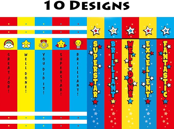 Madisi Assorted Colorful Pencils, Incentive Pencils，#2 HB, 10 Designs, 150 Pack， pencils bulk for kids