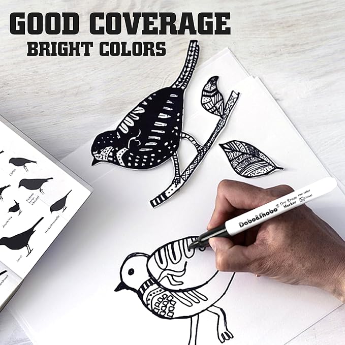 Dabo&Shobo Dry Erase Markers Bulk, 120 Count Black Whiteboard Markers, Low Odor Dry Erase Markers, Chisel Tip, Suitable for School, Office, or Home