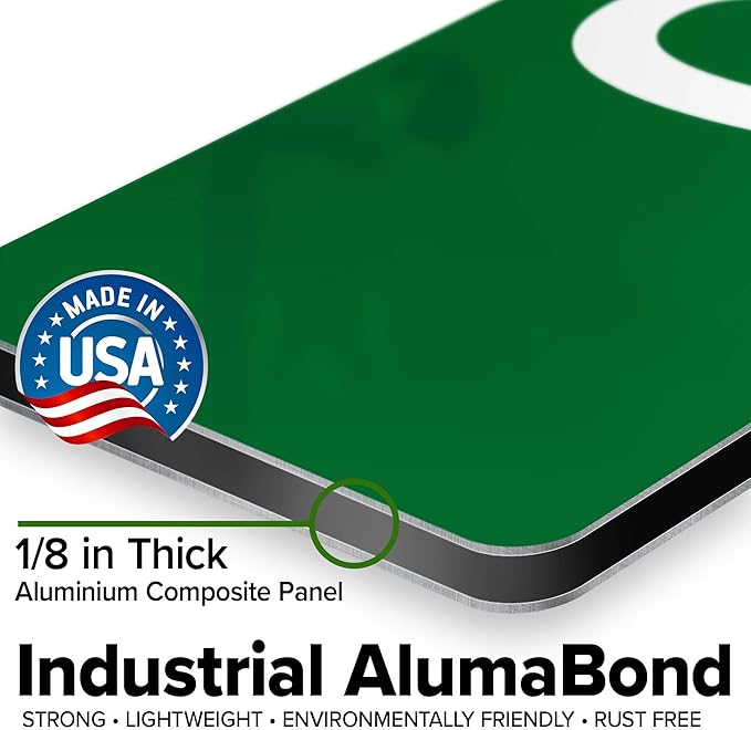 Custom Street Sign, Road Sign, Address Sign, 8 Colors, Reflective Option, Mounting Options, 6x42 Inch, Thick Rust-Free AlumaBond, USA Made by My Sign Center, (Classic)