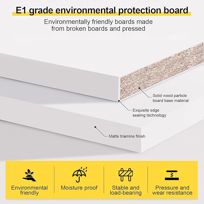 Conference Room Table with Flip-Top Design for Dynamic Meetings, Business Table Computer Desk with Heavy-Duty Frame,Foldable Seminar Meeting Tables for Home Office (4, E, 55.1IN)