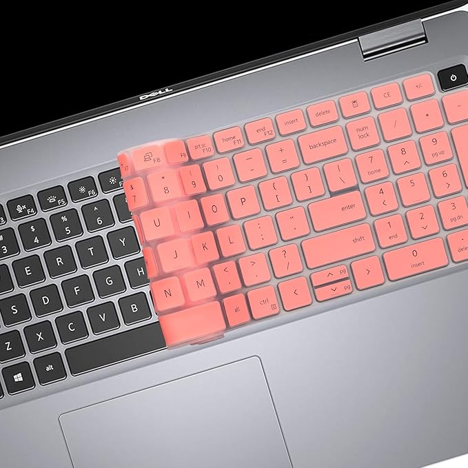 Keyboard Cover for Dell Latitude 3540 3550 5520 5521 5530 5531 5540 5550 2025 2024 2023 2022 & Precision 3590 3591 3580 3581 3560 3570 3561 3571 Laptop, Dell Latitude 15.6 inch Keyboard Skin-Pink