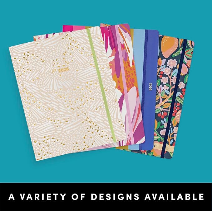 PAPERAGE 2026 Monthly Planner, 12 Months (January 2026 - December 2026), 8 in x 10 in, 2026 Planner with Large Monthly Spreads & Calendar Views, Note Pages, To Do Lists & Trackers, – Cherry Blossom