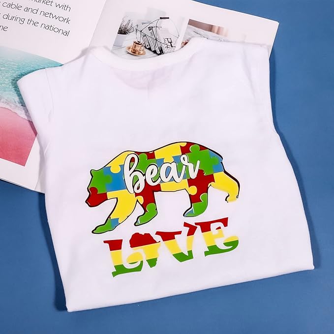 VINYL FROG Heat Transfer Vinyl Roll HTV Vinyl - 12" x12ft Red Iron on Vinyl for T-Shirts, Heat Press Vinyl for DIY Craft Designs (Red)