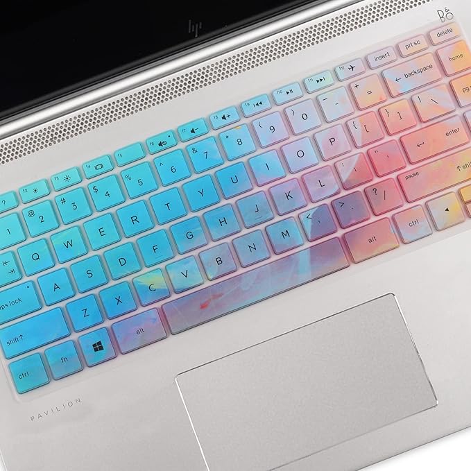 Keyboard Cover for HP Pavilion/HP Laptop 14-dk 14m-dh 14-dq 14-cd/ce/cf 14-dq0052dx dq2053cl dq0002dx 14-dq5043cl 14-cf2112wm 14-dk1003dx 14-ce3065st 14-fq0039ms 14-dh2097nr 14t-dq200 dq300