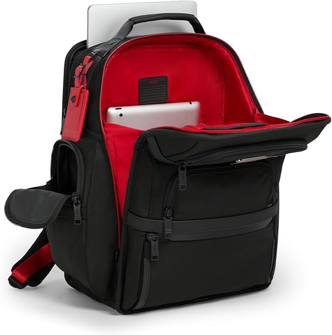 Tumi Men's Brief Pack, Black/Red, One Size