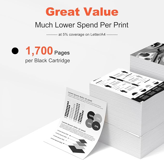 v4ink 2PK Compatible 051 Toner Cartridge Replacement for Canon 051 2168C001 CRG-051 Toner Cartridge Black for Canon ImageCLASS MF269dw MF267dw MF264dw LBP162dw LBP161dn LBP160 MF260 Printer