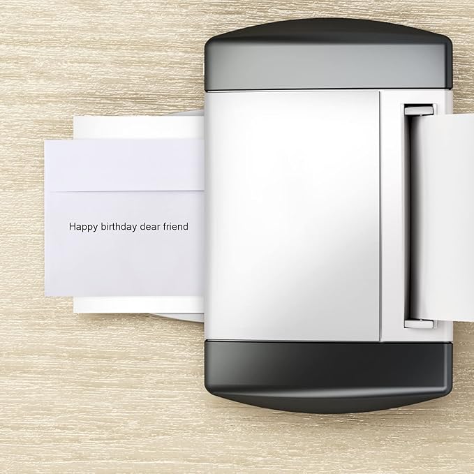 Joyberg 50 Packs 5x7 Envelopes, White A7 Envelopes for Invitations, Printable, Self Seal for Weddings, Invitations, Photos, Postcards, Greeting Cards, Mailing