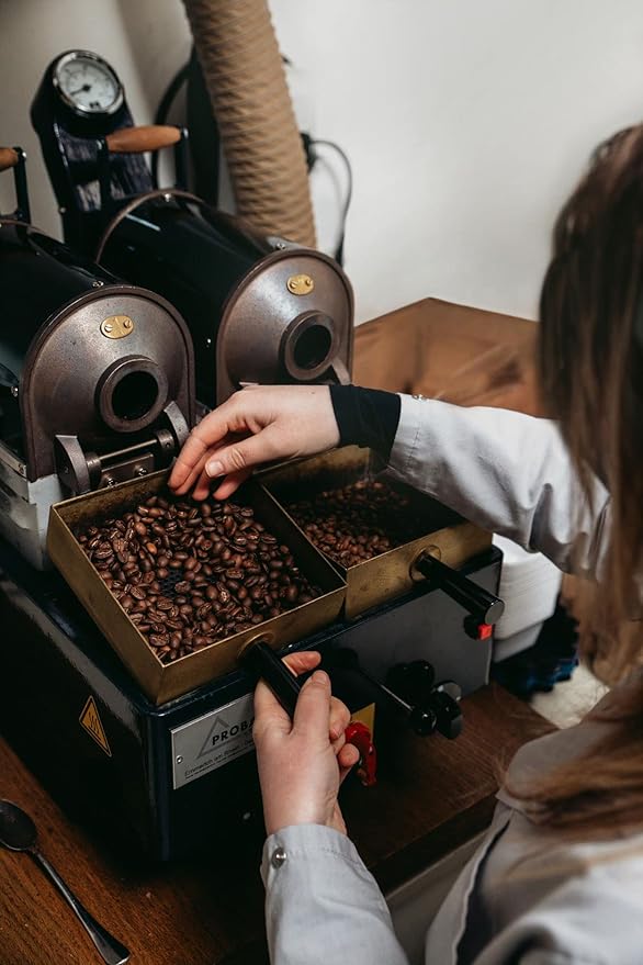 Bristot Decaf Italian Coffee Beans – Medium Roast Whole Espresso Beans – Smooth & Rich Flavor – 1.1 lb (500g) Bag – Roasted in Italy