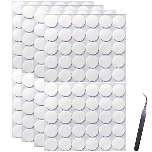 Birllaid Double Sided Tape, Removable, Strong Mounting Adhesive Dots for Picture Poster Decorations, Balloon, Photo, Art Craft, Party Supplies