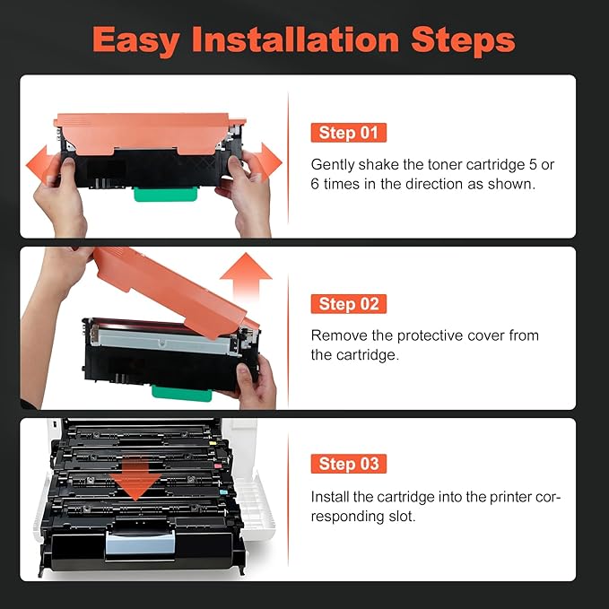 v4ink 116A Toner Cartridge 4 Pack Replacement for HP 116A W2060A W2061A W2062A W2063A use with HP Color Laser 150 150a 150nw MFP 178 178nw 178nwg 179 179fnw 179fwg Printer Ink (KCMY)