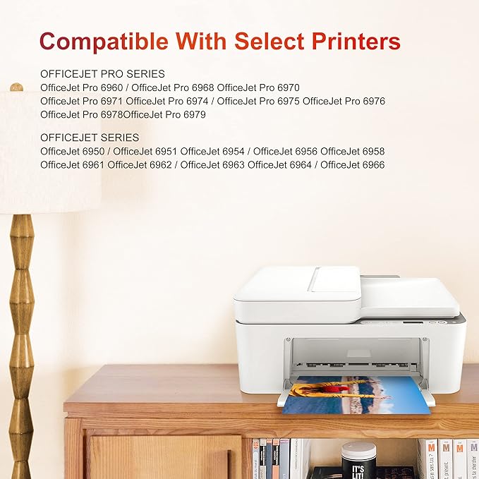 902XL Ink Cartridges Replacements for HP Ink 902 902XL Color Combo Pack Upgraded 902 Ink Cartridges for HP Printers Officejet Pro 6968 6978 6962 6958 6954 6960 Printers(3 Pack, Cyan, Magenta, Yellow)