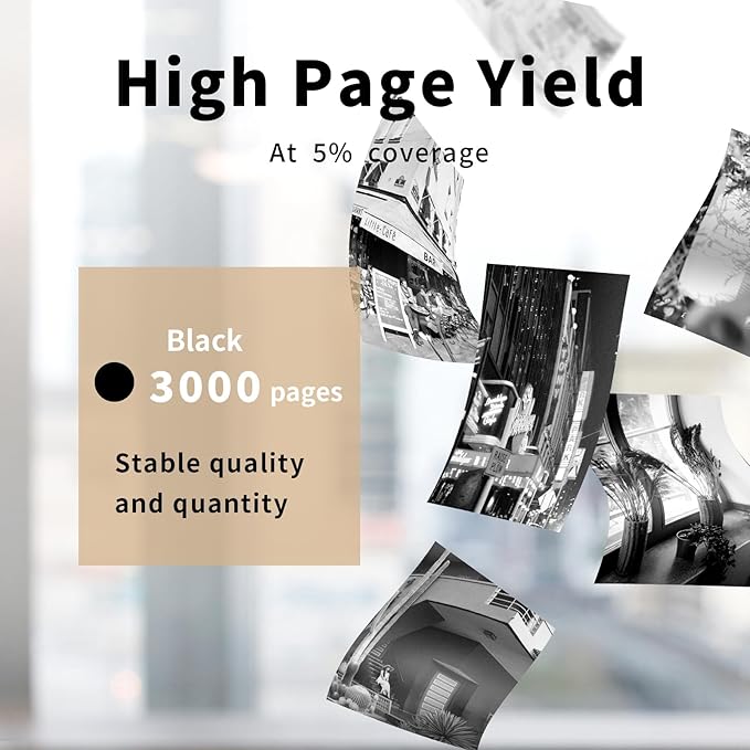 XJI Compatible Toner Cartridges Replacement for Brother TN760 TN-760 TN730 TN-730 High Yield (Black, 2 Pack), for DCP-L2550DW DCPL2550DW HL-L2350DW L2390DW L2395DW MFC-L2710DW MFCL2710DW Printer