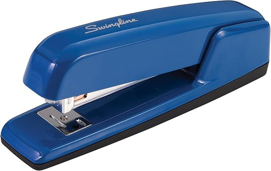 Swingline Stapler, 30 Sheet Capacity, 747 Business Stapler, Jam Free, Metal, Royal Blue (74729)