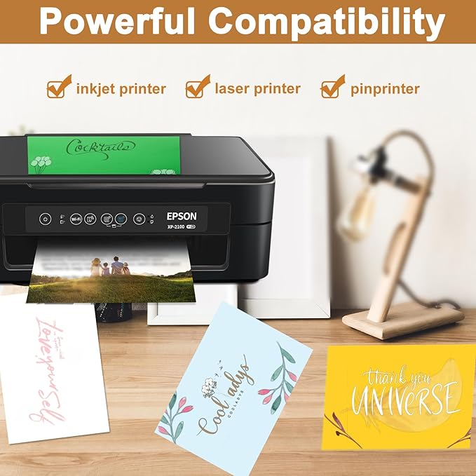 28 Sheets Blue Shimmer Cardstock 8.5 x 11 Premium Paper, 250gsm/92lb Heavyweight Craft Paper Card Stock for Making Cards, Greeting Cards, Office Printing, Scrapbooking, Invitations