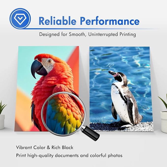 LC404XL LC404 Ink Cartridges for Brother Printer 404XL LC 404 XL for MFC-J1205W MFC-J1215W MFC J1205W J1215W - 4 Pack High Yields Black Cyan Magenta Yellow