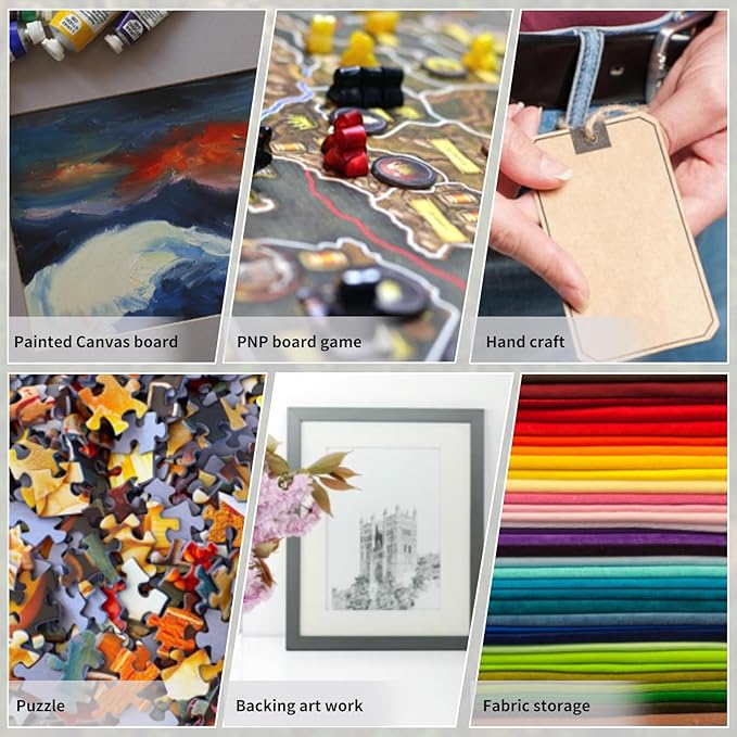 25 Pcs Book Board, Binder Board, Cover Board, Heavy Duty Chipboard for Book Binding, DIY Cardboard (Black, 5.5 x 8.5 Inch 80PT)