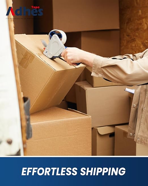 ADHES Heavy Duty Packing Tape, 36 Rolls, 1.88 Inch x 55 Yards, 2.7 mil Clear Shipping Tape Strong & Durable Package Tape for Shipping, Moving, Mailing and Sealing