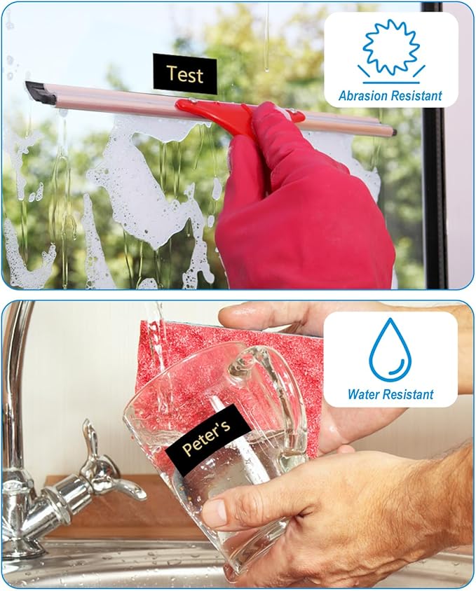 Weemay 3 Pack TZe354 24mm Gold on Black Laminated Label Tape Compatible with Brother Label Maker Tape TZe-354 TZe 354 TZ-354 TZ354 for PTouch PT-E500 PT-D600 PT-P750W PT-P900W Printer, 1 in x 26.2 ft