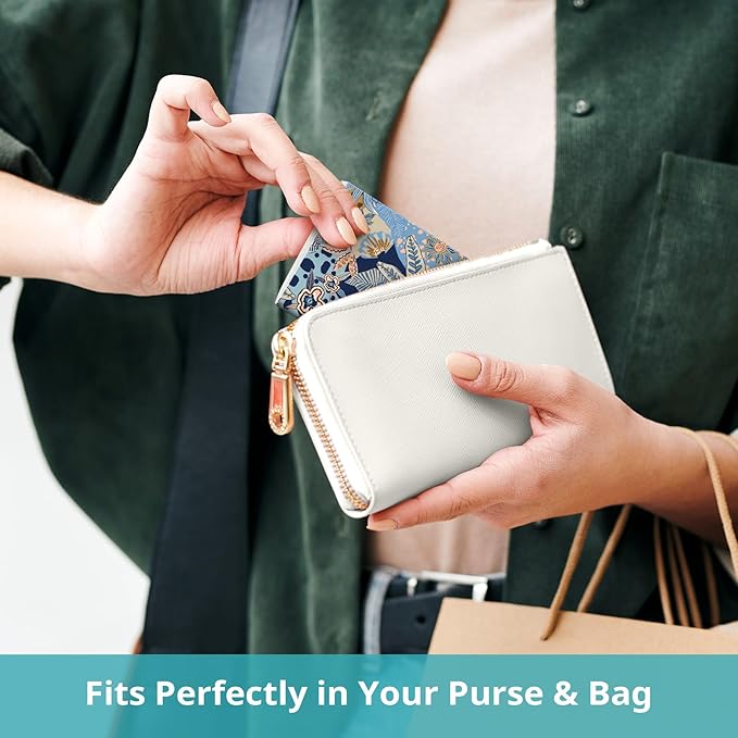 Pocket Calendar 2026-2027 for Purse, Two Year Monthly Planner Pocket Size, Jan 2026 to Dec 2027 Monthly Planner Small Size (6.5" x 3.5") - Lineage Flora