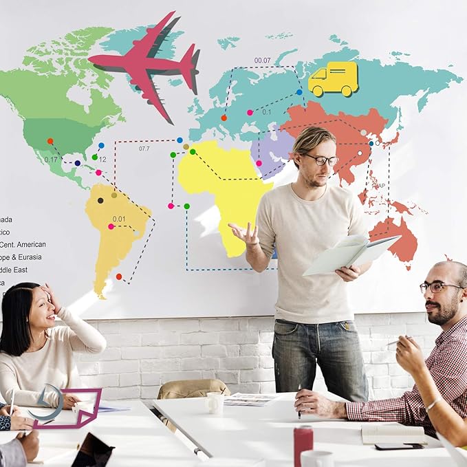 8-1/2 x 11" Fluorescent Labels for Laser & Inkjet Printer (Orange Fluorescent, 3/4" Round - 108 Per Page | 2700 Labels)