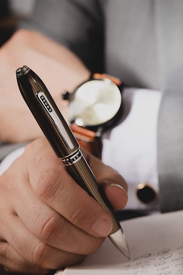 Cross Peerless Translucent Selectip Rollerball Pen - Titanium Gray