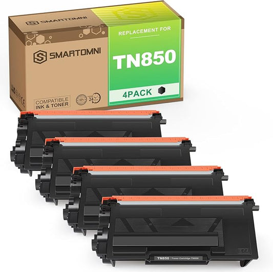 TN850 TN820 Compatible Toner Cartridges Replacement for Brother TN850 TN820 TN-850 TN-820 for Brother DCP-L5500DN HL-L5000D HL-L5200DWT HL-L6200DW MFC-L5700DW MFC-L5800DW Pinter