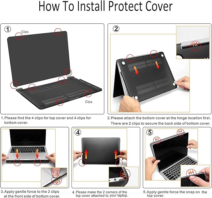 Compatible with MacBook Pro 13 Inch Case M2/M1 2025 2022-2017 A2338 A2289 A2251 A2159 A1989 A1706 A1708 Plastic Hard Shell Case&Keyboard Cover&Mac OS Keyboard Sticker (Sea Wave)