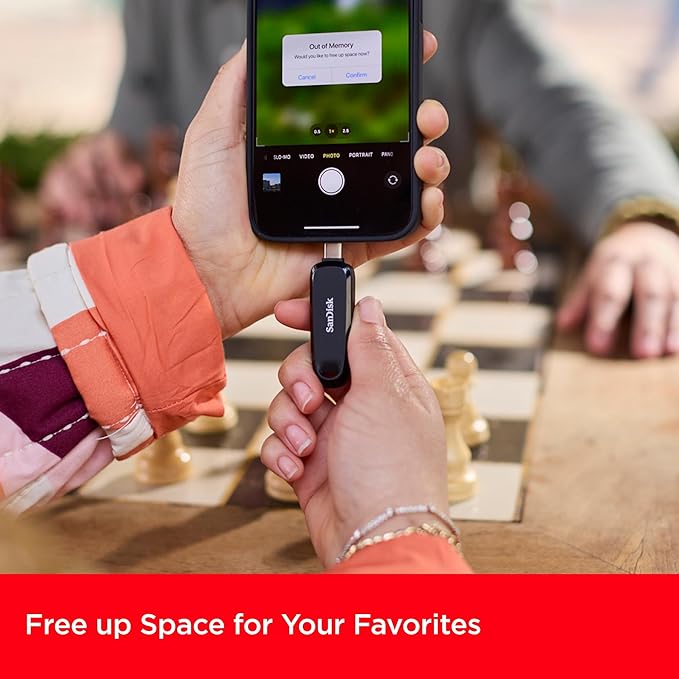 SanDisk 512GB Phone Drive for Android - The 2-in-1 USB for Smartphones, Tablets, and Computers - Thumb Drive with USB Type-C and Type-A Connectors, Purple Opulence - SDDDC6-512G-G46PO