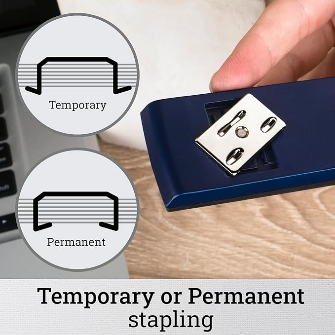 Swingline Stapler, 30 Sheet Capacity, 747 Classic Stapler, Jam Free, Metal, Royal Blue (74724)