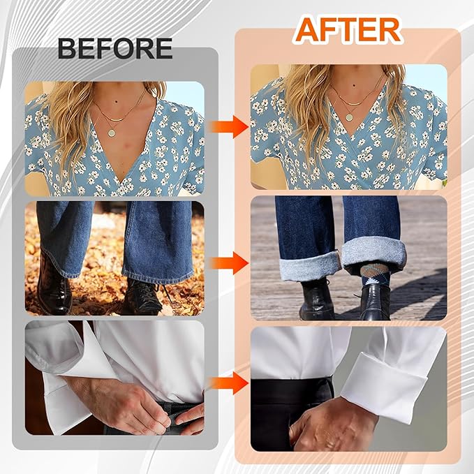 Stitch Gun for Clothes with Case, Mini Stitch Gun for Clothes, Quick Clothing Fixer, Quilting Hemming Gun Kit with 6 Needles, 1500 White & 1500 Black Fasteners (Standard)